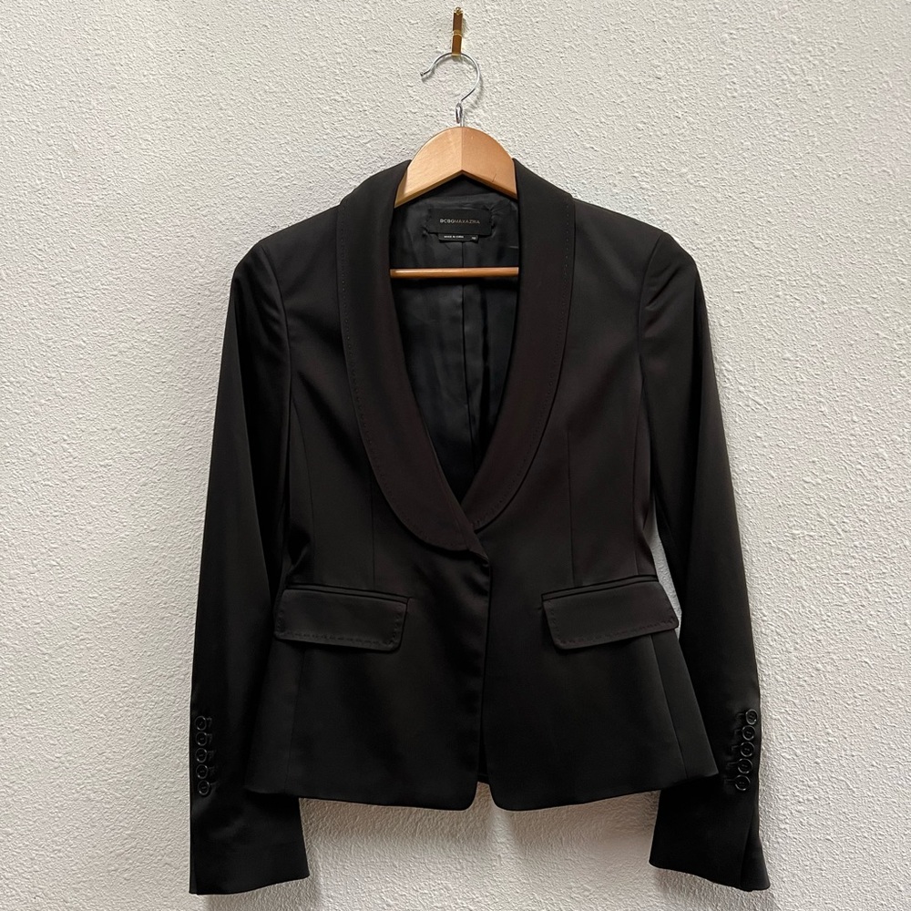 BCBGMaxAzria Black Tailored Blazer